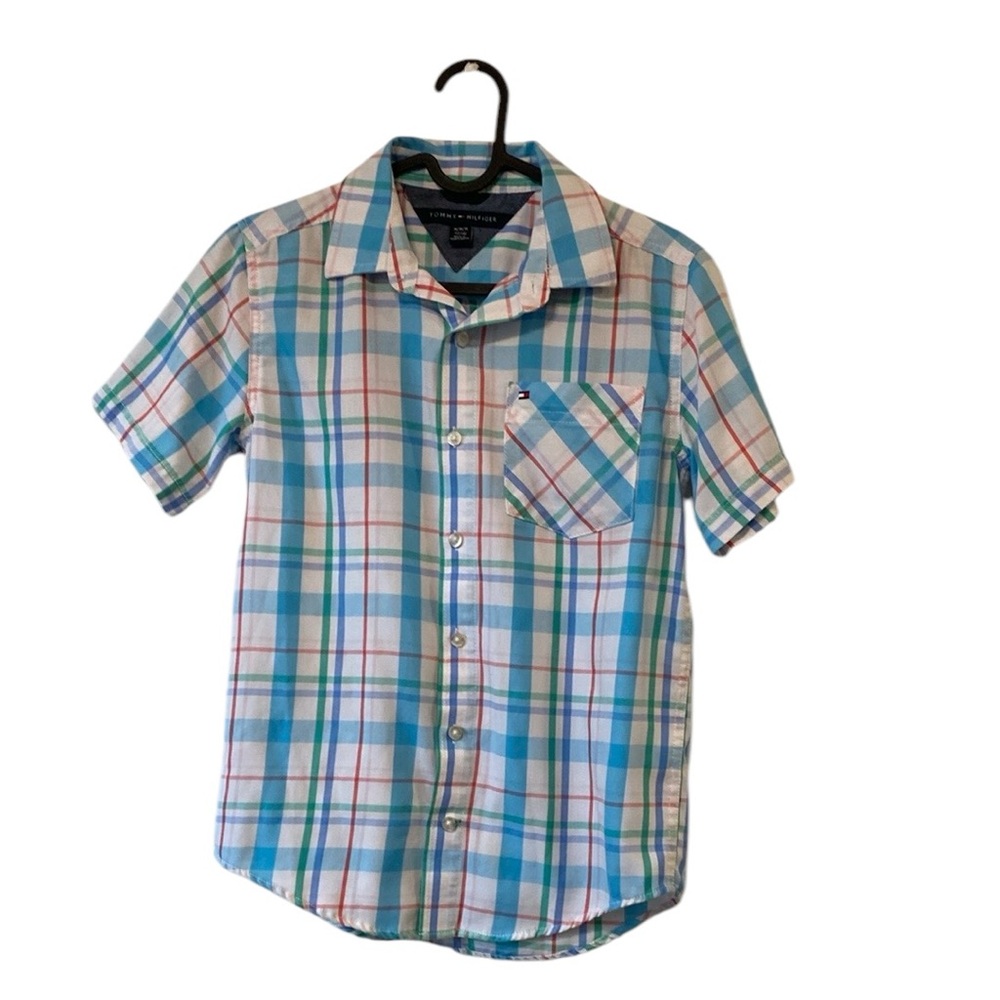 Tommy Hilfiger Boys Short Sleeve & Button Up Shirt